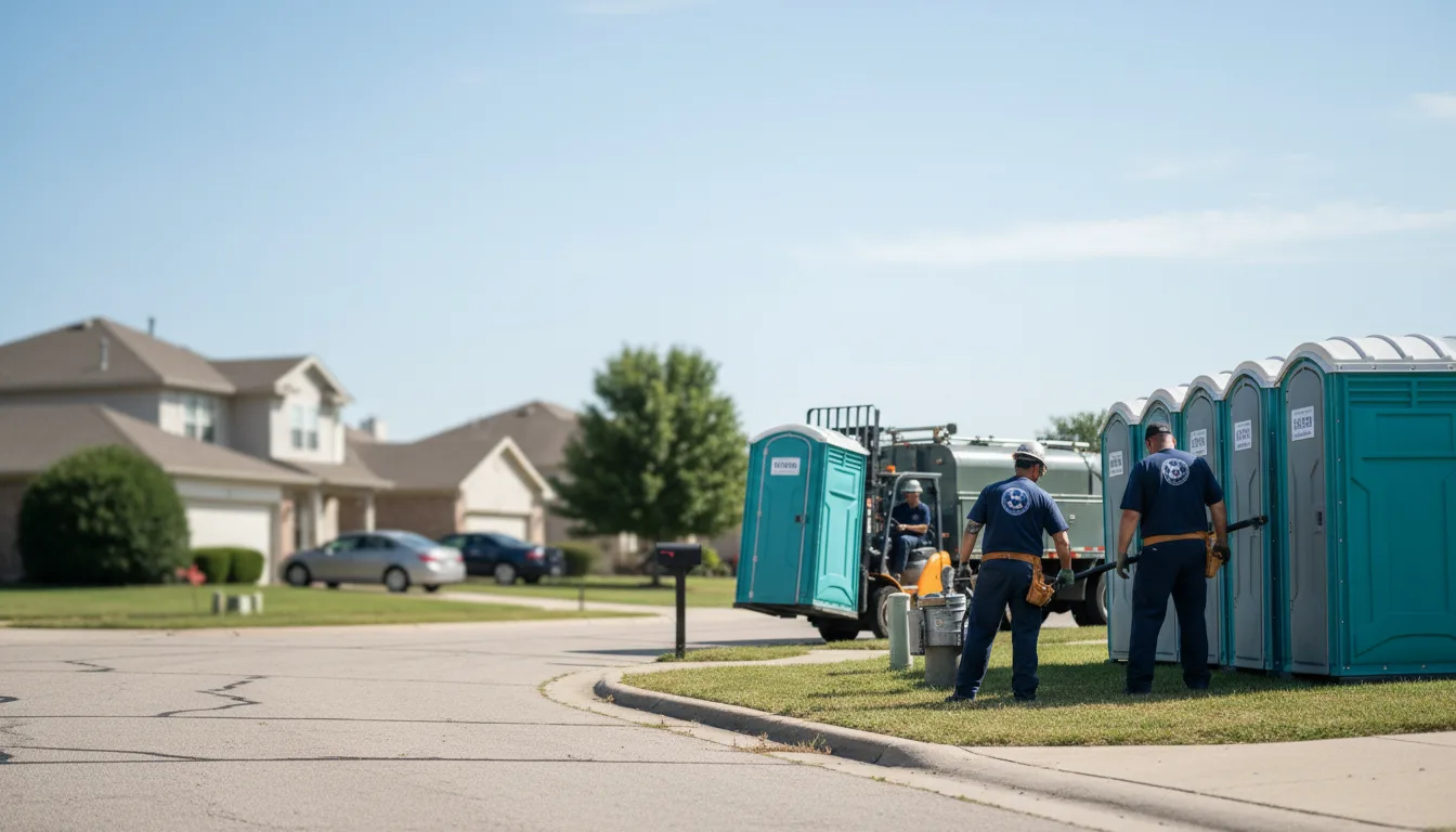 Porta Potty Rental in Bryan, OH near me